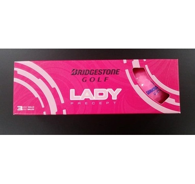 TimeForGolf - Bridgestone W balls Lady Precept 2-plášťové růžové 3ks