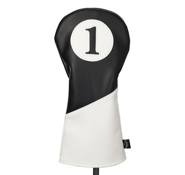 TimeForGolf - Callaway headcover AM Vintage Driver černo bílá