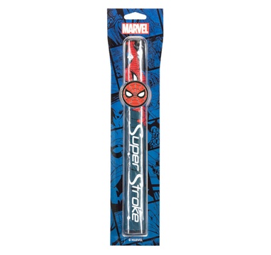 TimeForGolf - SuperStroke putter grip Tour Series 2.0 Marvel SpiderMan modrá červená s markovátkem