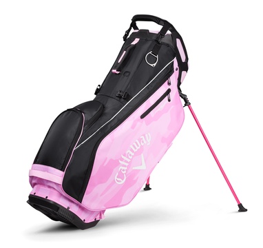 Time For Golf - vše pro golf - Callaway bag stand Fairway 14 22 černo růžová camo