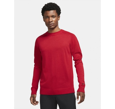 TimeForGolf - Nike svetr TW Knit Crew - červený XXL
