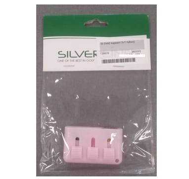 TimeForGolf - Silverline čistič kapesní 3v1 růžový