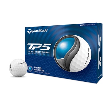 Time For Golf - vše pro golf - TaylorMade Golfové míčky TP5 5-plášťový 12Ks bílé