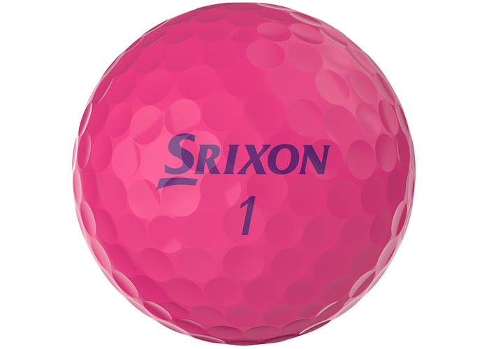 TimeForGolf - Srixon dámské golfové míče Soft Feel Lady 2-plášťový 3ks růžová