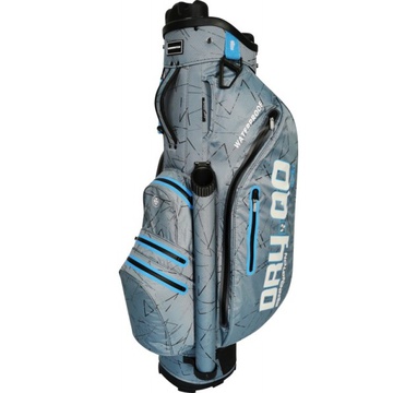 TimeForGolf - Bennington Cart Bag Dry QO 9 Waterproof Canon Grey Flash / Cobalt