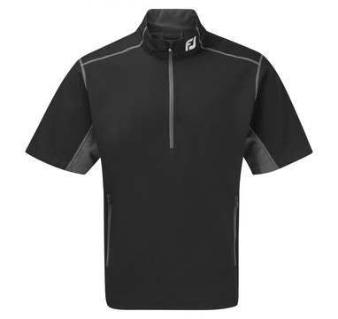 TimeForGolf - FootJoy bunda 1/2 Zip Short Sleeve - černá XXL