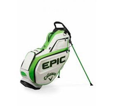 TimeForGolf - Callaway bag stand Epic - bílo zeleno černý