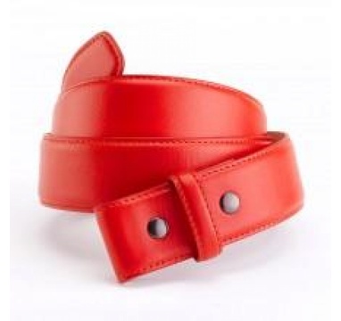TimeForGolf - Ian Poulter pásek Challenger Leather červený