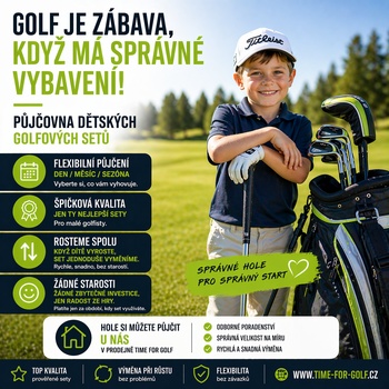 Golf pro děti bez starostí: Jak řešit vybavení chytře