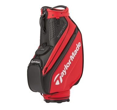 TimeForGolf - TaylorMade bag staff Tour 22 STEALTH černo červený