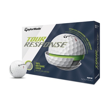 TimeForGolf - TaylorMade balls Tour Response 3-plášťový 3ks bílé