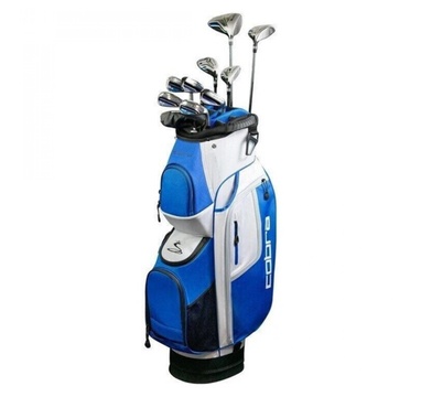 TimeForGolf - Cobra set komplet FLY-XL D,5F,5H,6-PW,SW,Putter,Cart Bag graphite regular RH