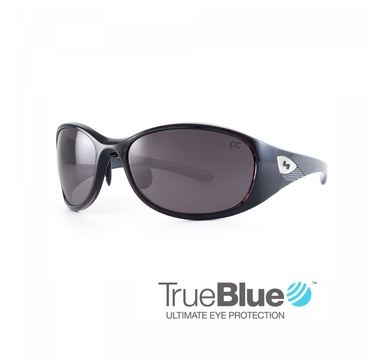 TimeForGolf - Sundog sluneční brýle Passion True Blue Shiny Black/Crystal černé