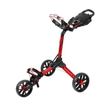 TimeForGolf - Ruční tříkolový golfový vozík Bag Boy Nitron Red / Black