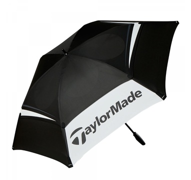 TimeForGolf - TaylorMade deštník Double Canopy 68" černo bílý