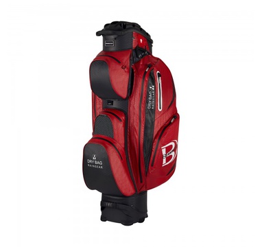 TimeForGolf - Bennington Cart Bag Sport QO 14 Waterproof Red/Black