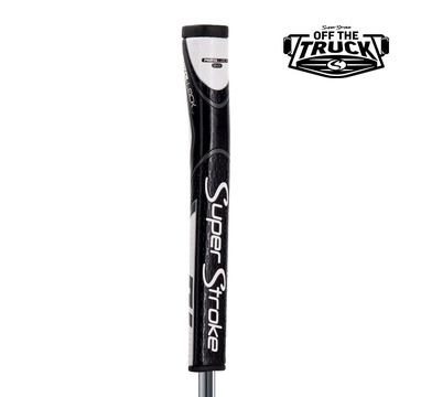 TimeForGolf - SuperStroke grip putter OFF THE TRUCK - ZENERGY PISTOL LOCK 2.0 černá Bílá