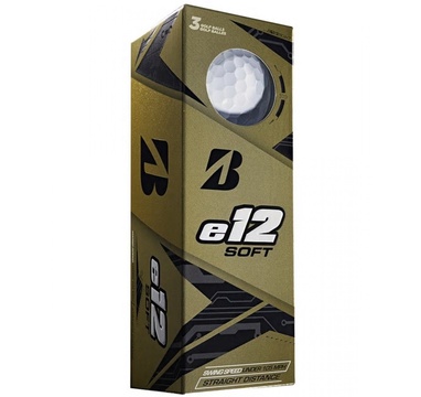 TimeForGolf - Bridgestone balls e12 Soft White 3-plášťové 3ks