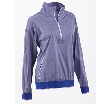 TimeForGolf - Adidas W mikina Climastorm Half Zip fialová S