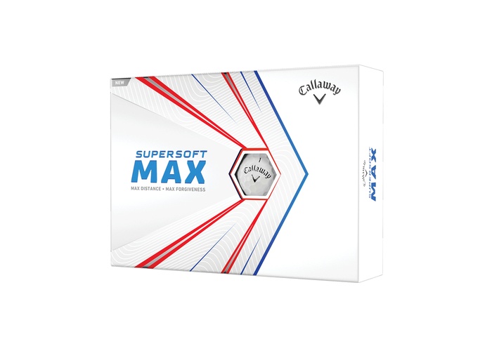 TimeForGolf - Callaway golfové míče supersoft max 12Ks bílé