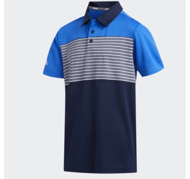 TimeForGolf - Adidas Jr polo Engineered modré