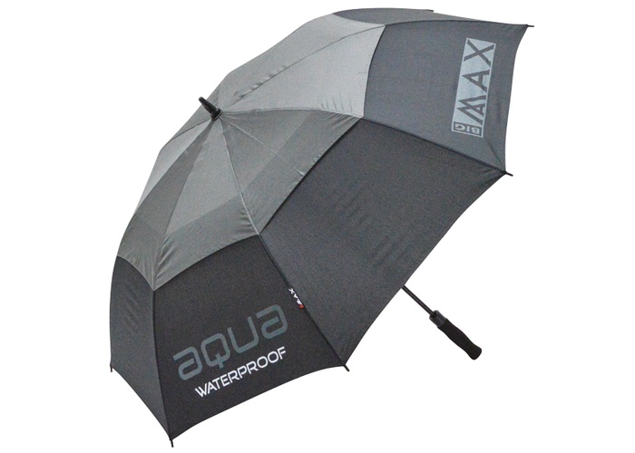 TimeForGolf - Big MAX deštník Aqua černo šedý